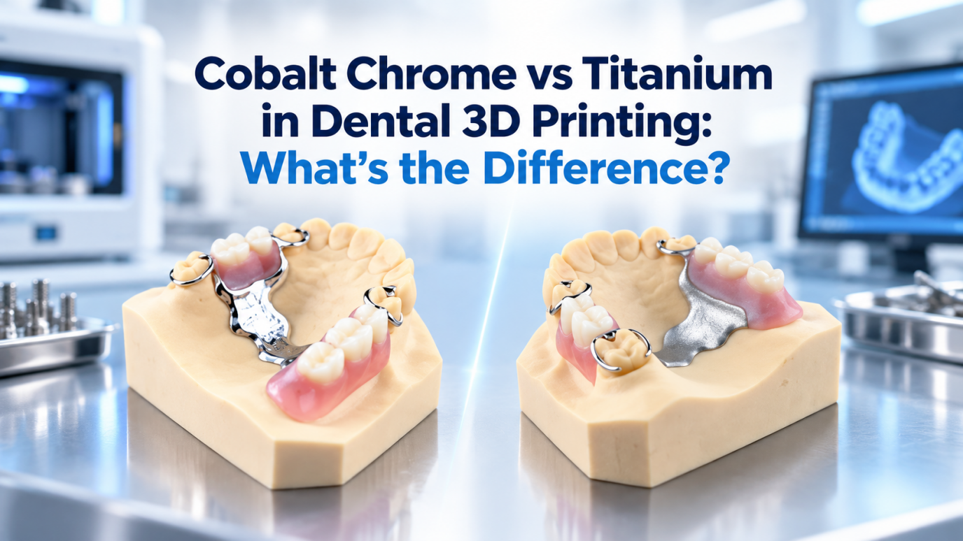 Cobalt Chrome vs Titanium in Dental 3D Printing
